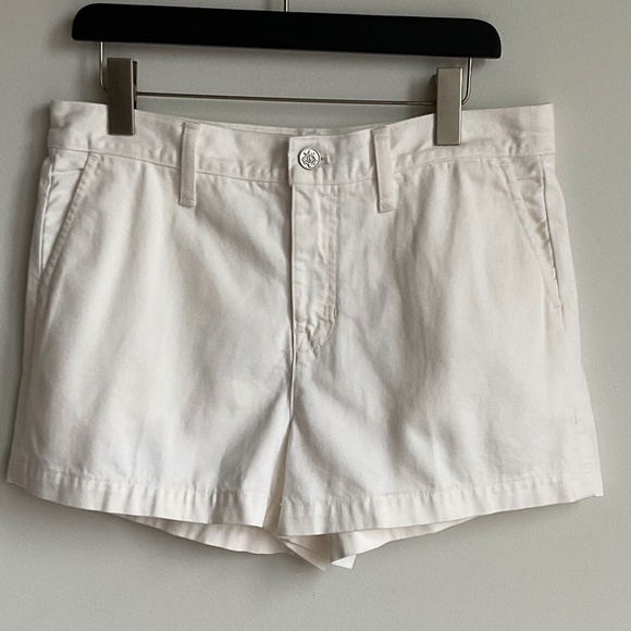 NWT J. Crew White A-line denim short in white SZ Various - Picture 6 of 8